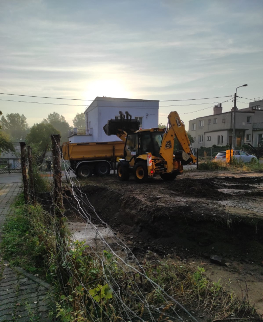 zdjecie poglądowe z realizacj prac budowlanych firmy wo-kaz